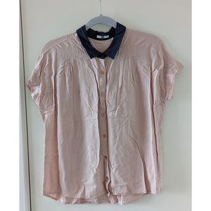 Uniqlo collared summer shirt